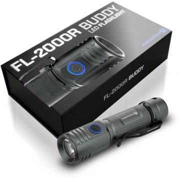 Светодиодный фонарик everActive FL-2000R Buddy мощностью 20 Вт, 2000 люмен, IPX