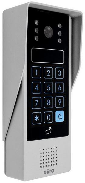 EURA VDP-90A3 DELTA VIDEOUKSETELEFON + valge TUYA monitor