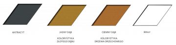 Jarmex sekciju garāžas vārti ar DEA piedziņu (Izmēri: 2370x2500mm)