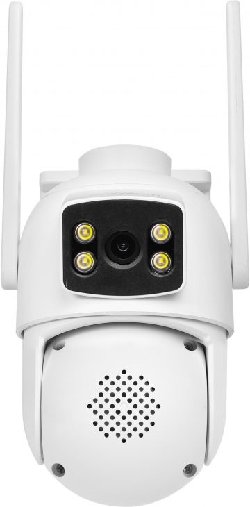 EasyCam āra 4MP duālā WiFi PTZ kamera (2MP + 2MP) 4x tālummaiņa Tuya EC-2x2PTZ8DL-N