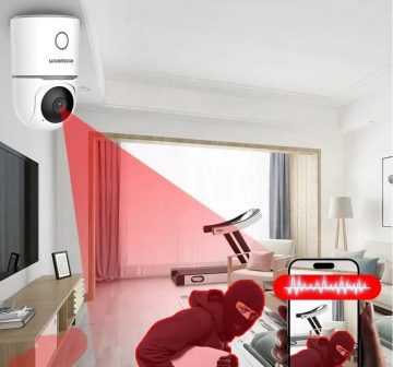 EasyCam iekštelpu WiFi PTZ kamera Tuya 2MP EC-2PT6IR