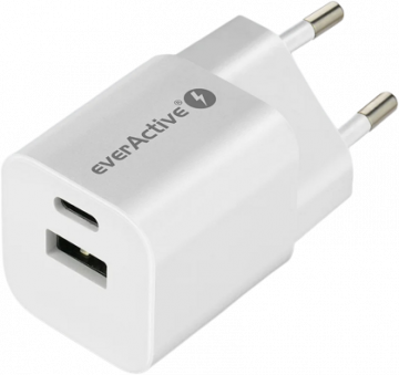 everActive GaN SC-390Q 30W 1xUSB-C 1xUSB-A PD PPS network charger everActive GaN SC-390Q 30W 1xUSB-C 1xUSB-A PD PPS network charger