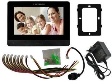 Video durvju tālrunis REVIZOOM RM-T471HD BLACK/RC-411HD-CK