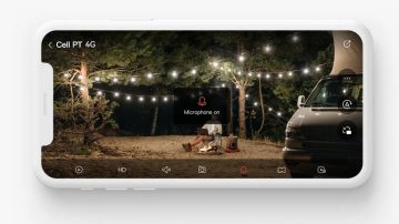 Imou Cell PT 4G komplekts 3MP akumulatora IP kamera ar saules paneli