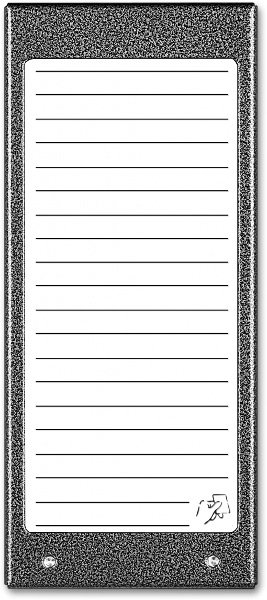 ACO CDN-17NACC GR Illuminated subscriber list panel (approx. 17 entries) ACO CDN-17NACC GR Illuminated subscriber list panel (approx. 17 entries)