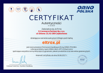 Mikroviļņu kustības detektors ORNO OR-CR-208