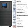 UPS avārijas elektroapgāde PowerWalker VFI 2000 TG