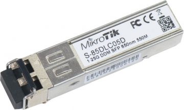 MIKROTIK S-85DLC05D 1.25G MM 550m 850nm SFP MODULS