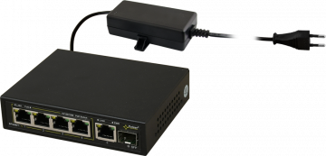 PULSAR 6 portu komutators SFG64F1 4 IP kamerām