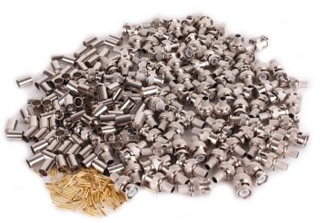 Обжимной разъем BNC RG6 U GETFORT BNC-ZAC-RG6 U