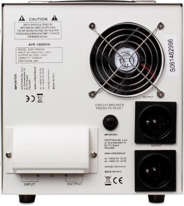 VOLTAGE STABILIZER VOLT POLSKA AVR 10000