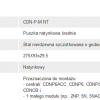 ACO CDN-P-M NT CDN vidējas virsmas rāmis ar jumtiņu, piemērots CDNP5/6, CDNC/B, CDNA.