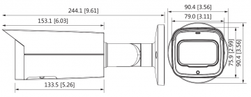 IP KAMERA DAHUA IPC-HFW1230T-ZS-2812-S5