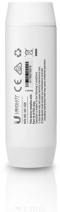 UBIQUITI Instant PoE iekštelpu adapteris 802.3af USB (INS-3AF-USB)