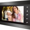 Видеомонитор EURA VDA-01C5 черный VDP-00C5 для VDP-00C5