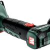 Аккумуляторная угловая шлифовальная машина Metabo PowerMaxx CC 12 BL с зарядным устройством на 2x2 А·ч