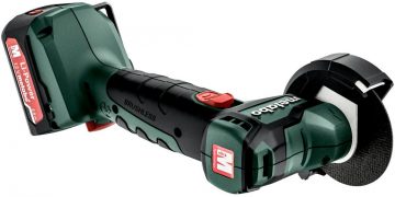 Аккумуляторная угловая шлифовальная машина Metabo PowerMaxx CC 12 BL с зарядным устройством на 2x2 А·ч