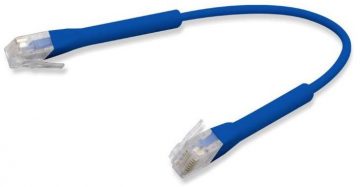 Ubiquiti UC-PATCH 0.3M RJ45 (zils) Ubiquiti UC-PATCH 0.3M RJ45 (zils)
