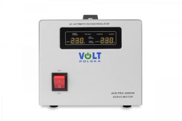 Volt Polska AVR Pro 2000VA 3% servo sprieguma stabilizators