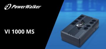 UPS avārijas elektroapgāde PowerWalker VI 1000 MS FR