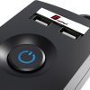 Getfort Power Strip 5P 1,5 m must USB