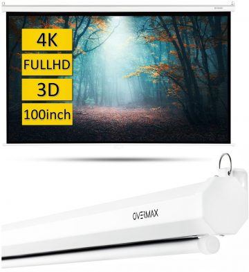 PROJEKCIJAS EKRĀNS OVERMAX OV-SEMI-AUTOMATIC SCREEN 100