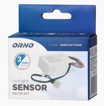 ORNO OR-CR-227 MINI krēslas sensors ar ārējo zondi, IP54