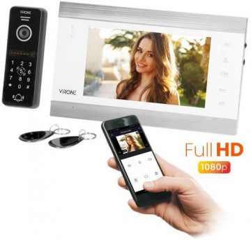 VIDEO INTERCOM WI-FI VIRONE VDP-61FHDZD/W TUYA