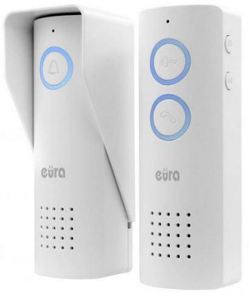 Eura ADP-80A3 bezvadu interkoms balts