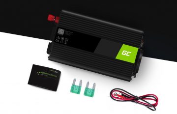 Zaļā šūna 24V / 230V 1500W/3000W SINUSOIDA KONVERTERIS INV19