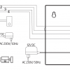 EURA ADP-38A3 ENTRA interkoms balts