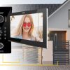 EURA VDP-99C5 VIDEODOMOFON melns, WiFi, RFID, TUYA