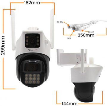 Orllo IP kamera Z19 dual speed āra Wi-Fi 2Mpx