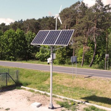 CAMSAT SOLĀRA PĀRVADES LĪDZEKLIS iCAM-Solar365 MOBILE M25W68J gaisma