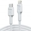 USB-C / КАБЕЛЬ ДЛЯ ОСВЕЩЕНИЯ Green Cell POWERSTREAM 100 см БЕЛЫЙ PD APPLE IPHONE