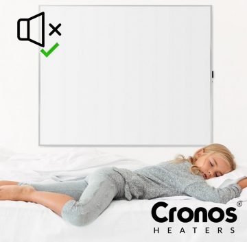 Infraraudonųjų spindulių šildymo plokštė CRONOS Synthelith PRO CRP-1200TWP Pilka