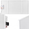 Infraraudonųjų spindulių šildymo plokštė CRONOS Synthelith PRO CRP-1200TWP Balta Balta