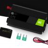 Zaļā šūna 24V / 230V 500W/1000W SINUSOID MODIFICĒTS INVERTER INV04DE