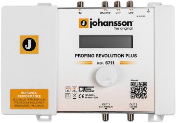 Johansson PROFINO Revolution 6711 Plus - daudzjoslu pastiprinātājs televīzijai