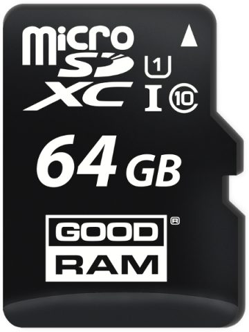 GOODRAM UHS-I 64GB microSD atmiņas karte