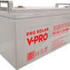 AKUMULATORS VOLT POLSKA DZIĻĀ CIKLA VPRO SOLAR 12V 140AH VRLA BEZ APKOPES