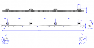 Danta PSG 60.056 iki 600 kg - 18/1010 mm - nailonas