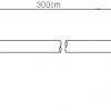 GETFORT CAT.5E UTP kabelis PATCHCORD 3m zils