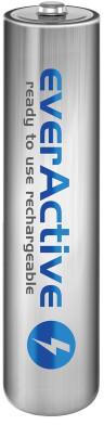 Uzlādējamas baterijas AAA / R03 Ni-MH everActive 800mAh Silver Line (kaste ar 4 gab.) Uzlādējamas baterijas AAA / R03 Ni-MH everActive 800mAh Silver Line (kaste ar 4 gab.)