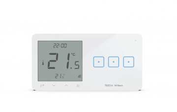 Bezvadu gaismas slēdzis ar istabas regulatoru melns WSR-03P Tech Controls