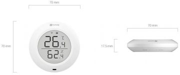 EZVIZ temperatūras un mitruma sensors T51C