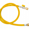 Servisa šļūtene ar noslēgvārstu REFCO CA-CL-60-Y (150 cm / 1/4" x 1/4")