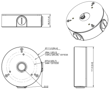 Адаптер DAHUA PFA13G