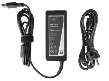 LENOVO SÜLEarvuti laadijaplaat Green Cell PRO AD38AP 20V 3,25A 65W õhuke ots