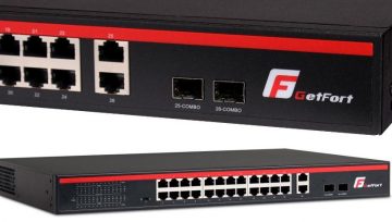 GETFORT POE KOMUTATORS 24FE+2GE+2SFP 250W